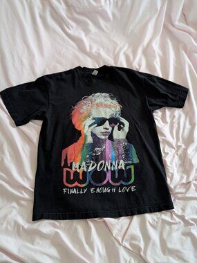 LA Apparel WoW World of Women Madonna Concert Tee S